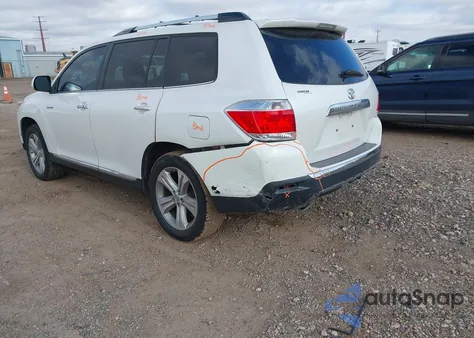2013 Toyota Highlander Limited V6 из США, поврежденный, VIN 5TDYK3EH4DS114664